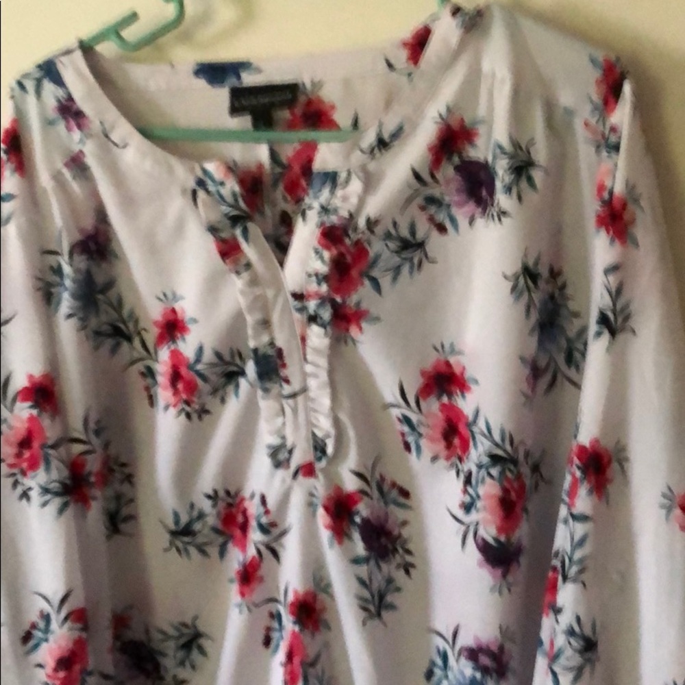 Lane Bryant long sleeve blouse